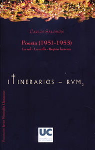Poesía (1951-1953), de Salomón, Carlos | portada del libro