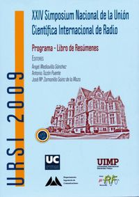 XXIV Simposium Nacional de la Unión Científica Internacional de Radio, de Varios autores | portada del libro