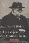 PASAJERO DE MONTAUBAN, de Ridao | portada del libro