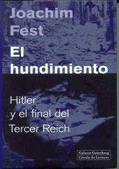 El hundimiento, de Fest | portada del libro