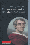 PENSAMIENTO DE MONTESQUIEU *, de Iglesias Cano | portada del libro