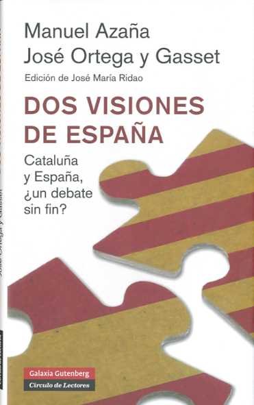 Dos visiones de España (nueva edición), de Azaña | portada del libro