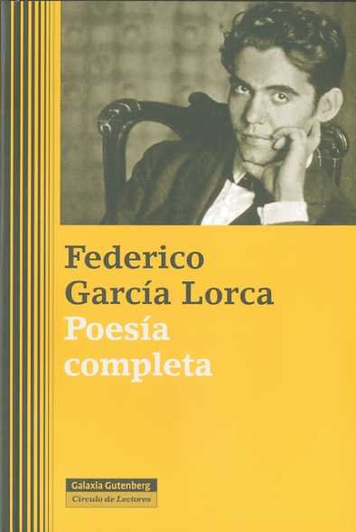 Poesía completa, de García Lorca | portada del libro