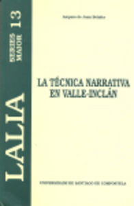 LM/13-La técnica narrativa en Valle-Inclán, de De Juan Bolufer | portada del libro