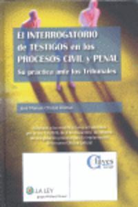 El interrogatorio de testigos en los procesos civil y penal, de Chozas Alonso | portada del libro