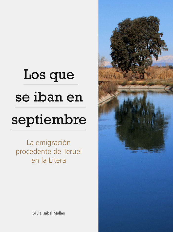 LOS QUE SE IBAN EN SEPTIEMBRE, de ISABAL MALLEN, SILVIA | portada del libro