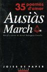 35 poemes d'amor d'Ausiàs March, de Rodríguez-Castelló, Manel | portada del libro