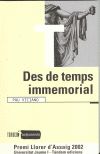 DES DE TEMPS IMMEMORIAL, de VICIANO I NAVARRO, PAU | portada del libro
