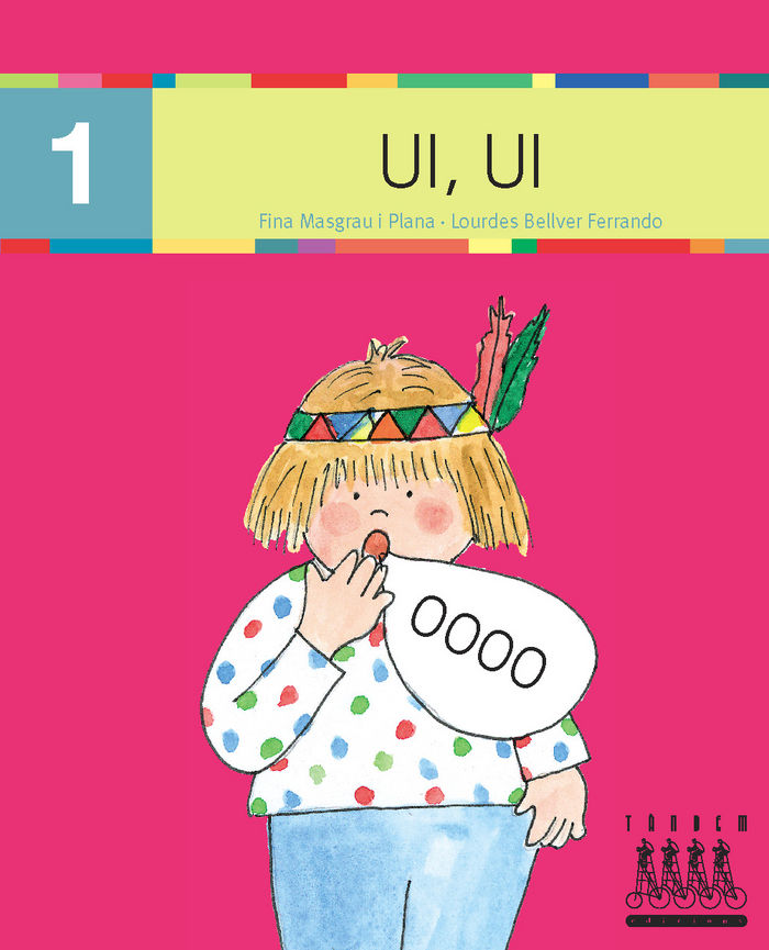 Ui, ui (vocals) (Majúscula), de Fina Masgrau | portada del libro