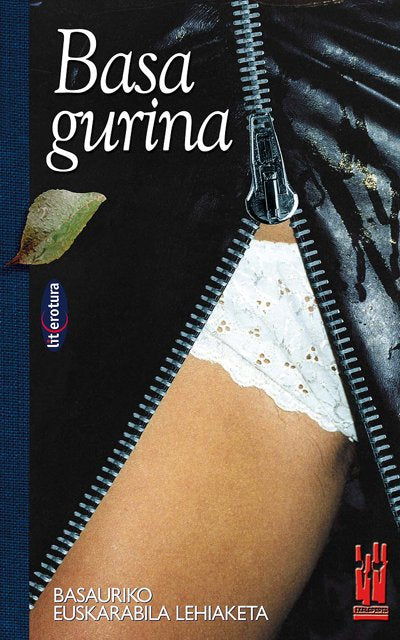Basa gurina, de Basauriko Euskarabila Elkartea | portada del libro