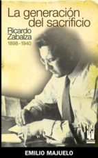 La generación del sacrificio, de EMILIO MAJUELO | portada del libro