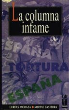 La columna infame, de LURDES MORAZA | portada del libro