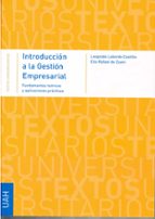 Introducción a la gestión empresarial, de LEOPOLDO LABORDA CASTILLO | portada del libro