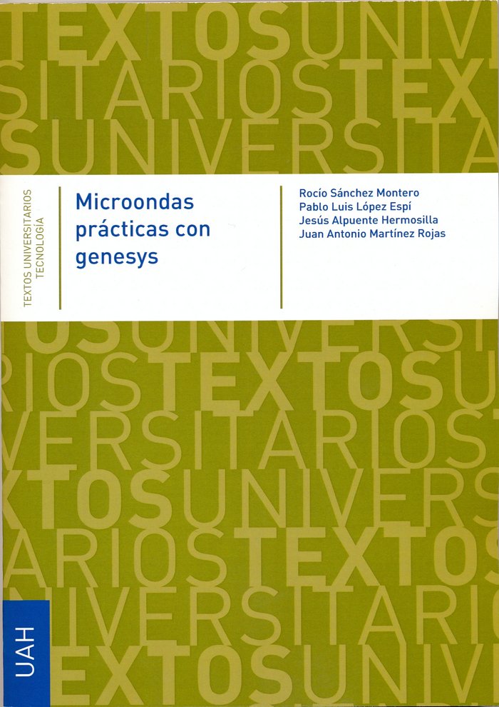 Microondas prácticas con genesys, de Sánchez Montero | portada del libro