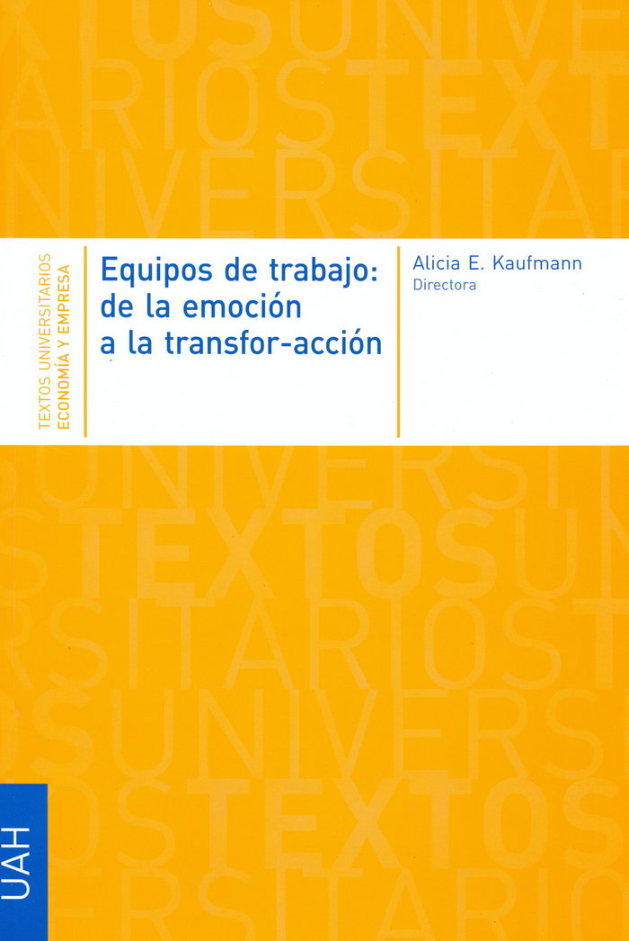 Equipos de trabajo: de la emoción a la transfor-acción, de Varios autores | portada del libro