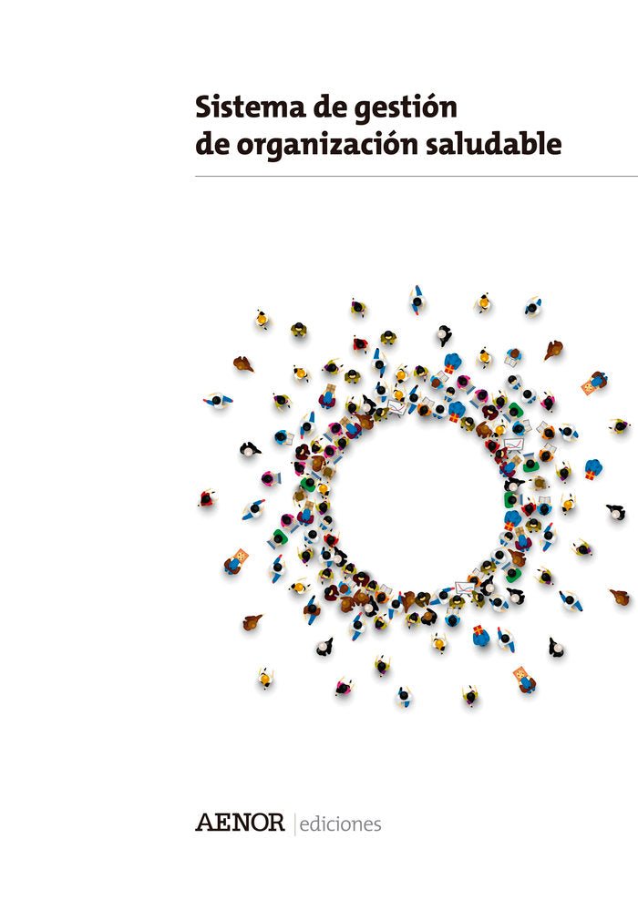 Sistema de gestión de organización saludable | portada del libro