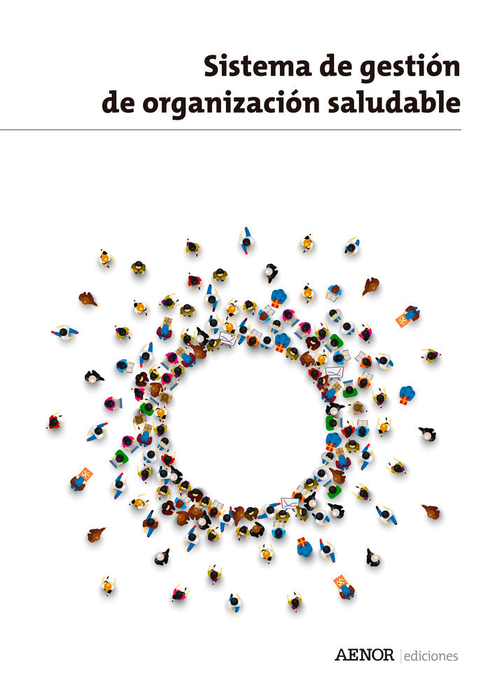 Sistema de gestión de organización saludable | portada del libro