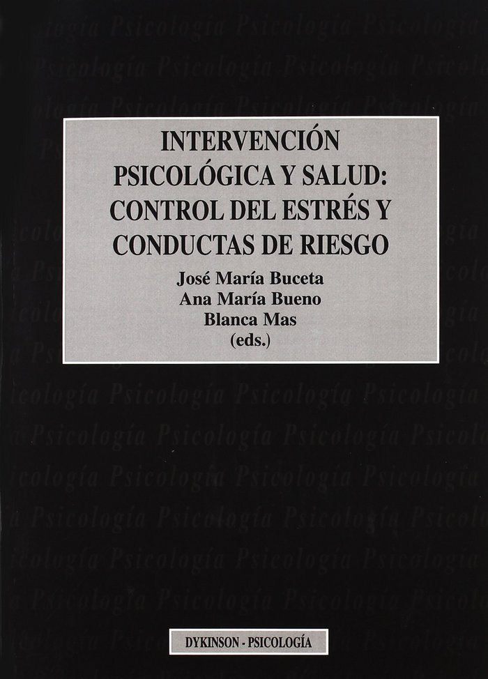 Intervención psicológica y salud, de BUCETA | portada del libro