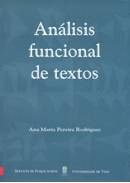 Análisis funcional de textos, de Pereira Rodríguez | portada del libro