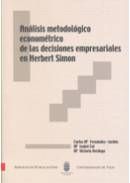 Análisis metodológico econométrico de las decisiones empresariales en Herbert Simon, de Fernández-Jardón | portada del libro