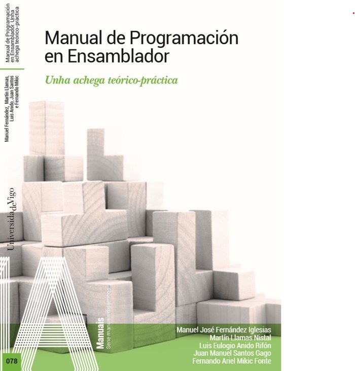 MANUAL DE PROGRAMACION EN ENSAMBLADOR, de FERNANDEZ IGLESIAS, MANUEL JOSE | portada del libro