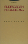 DESORDEN NEOLIBERAL, de MONTES | portada del libro