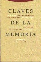 CLAVES DE LA MEMORIA, de José María Ruiz Vargas | portada del libro