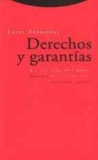 DERECHOS Y GARANTIAS, de Luigi Ferrajoli | portada del libro