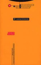 CONOCIMIENTO EL, de LUIS VILLORO | portada del libro