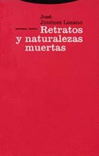 RETRATOS Y NATURALEZAS MUERTAS, de José Jiménez Lozano | portada del libro