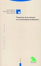 TRASTORNOS DE LA MEMORIA EN LA ENFERMEDAD DE ALZHEIMER, de JULIO MENOR | portada del libro