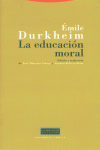 EDUCACION MORAL,LA, de Durkheim | portada del libro