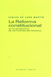 REFORMA CONSTITUCIONAL,LA, de Cabo Martín | portada del libro