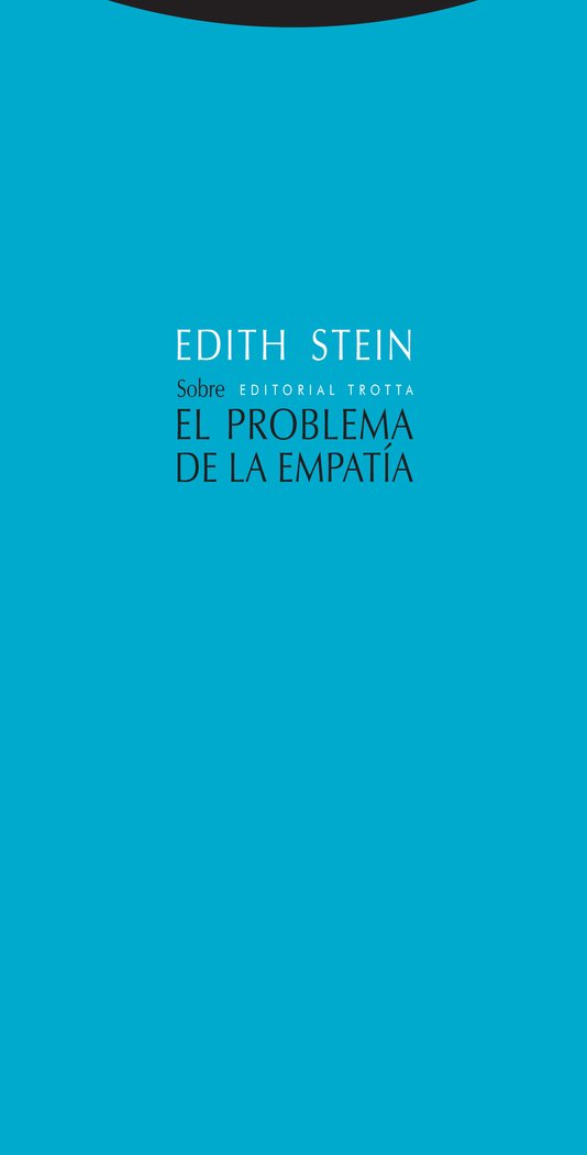 SOBRE EL PROBLEMA DE LA EMPATIA, de Stein | portada del libro