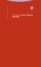 CARTAS A ELLACURIA 1989-2004, de Jon Sobrino | portada del libro