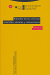 FILOSOFIA DE LAS CIENCIAS NATURALES SOCIALES Y MATEMATICAS, de ESTANY | portada del libro