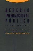DERECHO INTERNACIONAL PUBLICO NE, de Fernando M. Mariño Menéndez | portada del libro