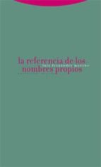 REFERENCIA DE LOS NOMBRES PROPIOS,LA, de Luis Fernández Moreno | portada del libro