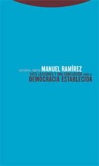 SIETE LECCIONES Y UNA CONCLUSION SOBRE DEMOCRACIA ESTABLECI, de Manuel Ramírez | portada del libro