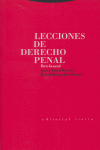 LECCIONES DE DERECHO PENAL, de Bustos Ramírez | portada del libro