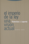 IMPERIO DE LA LEY,EL, de Laporta | portada del libro