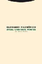 GLOSARIO FILOSOFICO, de Ángel Cristóbal Montes | portada del libro