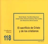 El sacrificio de Cristo y de los cristianos, de Berder , Michel | portada del libro