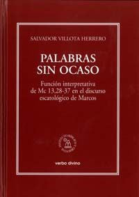 Palabras sin ocaso, de Villota, Salvador | portada del libro