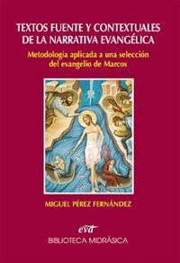 Textos fuente y contextuales de la narrativa evangélica, de Pérez Fernández, Miguel | portada del libro