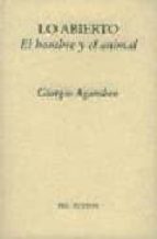 LO ABIERTO PT-747 *, de Giorgio Agamben | portada del libro