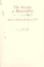 DE KEATS A BONNEFOY PT-812, de Varios autores | portada del libro