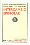 INTERCAMBIO EPISTOLAR NC-29, de Von Hofmannsthal | portada del libro