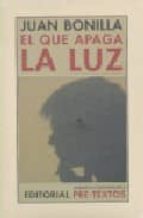 QUE APAGA LA LUZ NCO-72, de Juan Bonilla | portada del libro