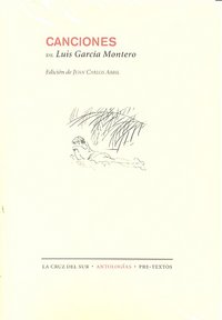 CANCIONES PT-1020, de García Montero | portada del libro